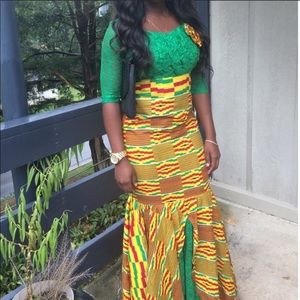 🇬🇭Kente Dress🇬🇭